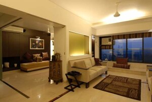 Living Room in 4 BHK Apartment at Andheri West – for Sale