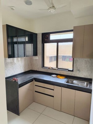 Kitchen in 1 BHK Apartment at Chandak 34 Park Estate, Goregaon West – for Rent