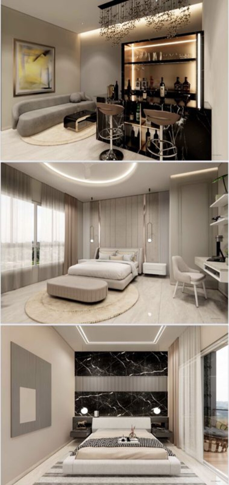 Hall, kolte-patil-life-republic-24k-espada 5 Bedroom 3600 Sq.Ft. Villa In Hinjewadi Pune 10322907