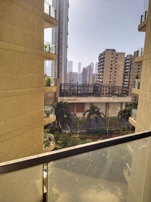 Balcony in 2 BHK Apartment at Marathon Monte South, Byculla West – for Rent