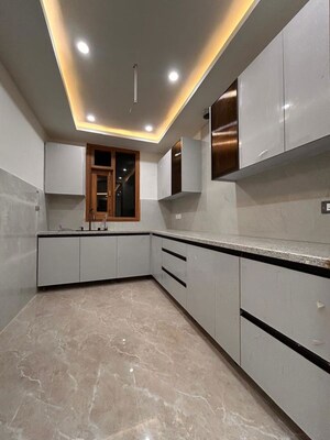 Kitchen in 3 BHK Apartment at Chattarpur – for Rent