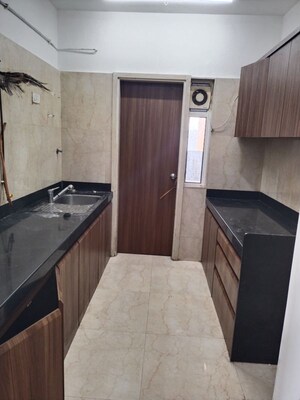 Kitchen in 2 BHK Apartment at Gurukrupa Nirmalam, Bandra East – for Rent