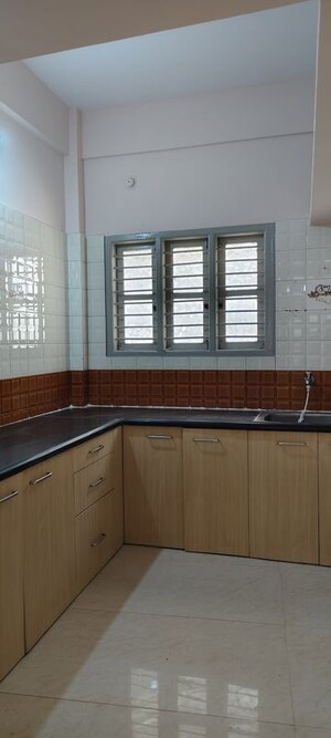 Kitchen in 2 BHK Builder Floor at Halasuru – for Rent