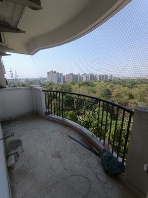 Balcony in 3 BHK Apartment at Omaxe The Olive Heights, Sector 56 – for Rent