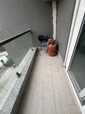 Balcony in 3 BHK Builder Floor at Sector 15 – for Rent