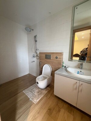 Bathroom in 3 BHK Builder Floor at Sector 15 – for Rent