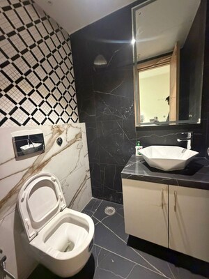 Bathroom in 3 BHK Builder Floor at Sector 15 – for Rent