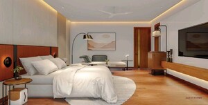 Bedroom in 4 BHK Apartment at Raghava Cinq, Financial District – for Sale