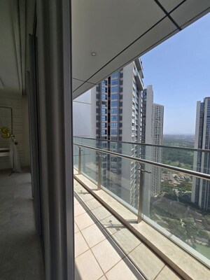 Balcony in 3 BHK Apartment at Oberoi Exquisite Goregaon, Goregaon East – for Rent