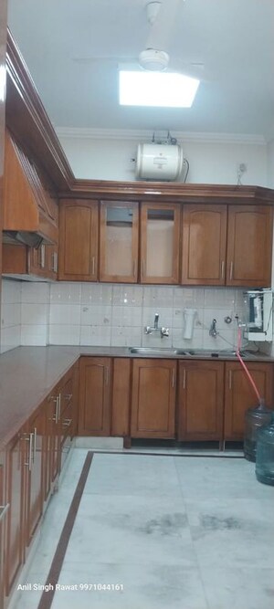 Kitchen in 3 BHK Builder Floor at Defence Colony – for Rent