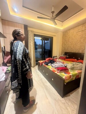 Bedroom in 3 BHK Builder Floor at Sector 15 – for Rent