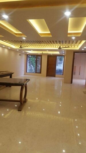 Living Room in 4 BHK Builder Floor at Greater Kailash I – for Rent