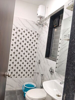 Bathroom in 1 BHK Apartment at Adityaraj Prime, Vikhroli East – for Rent