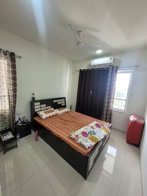 Bedroom in 2 BHK Apartment at Godrej 24, Hinjewadi – for Rent