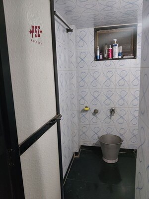 Bathroom in 1 BHK Apartment at Ahimsa Aditya Anirudh CHS, Malad West – for Rent
