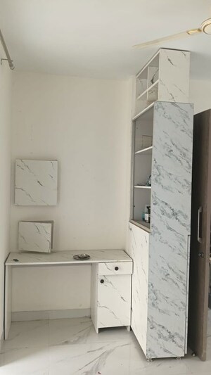 Bathroom in 2.5 BHK Builder Floor at Smart World Gems, Sector 89 – for Rent