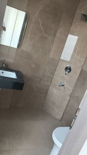 Bathroom in 2.5 BHK Builder Floor at Smart World Gems, Sector 89 – for Rent
