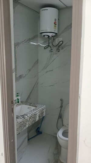 Bathroom in 2.5 BHK Builder Floor at Smart World Gems, Sector 89 – for Rent