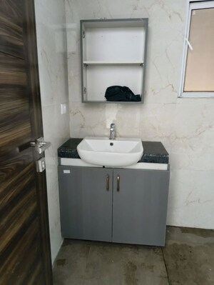 Bathroom in 2.5 BHK Builder Floor at Smart World Gems, Sector 89 – for Rent