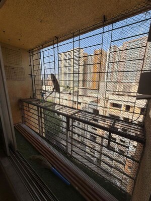 Balcony in 3 BHK Apartment at Goregaon West View CHS, Goregaon West – for Rent