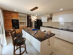 Kitchen in 4 BHK Apartment at Panchshil Eon Waterfront II, Kharadi – for Rent