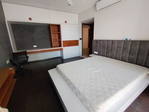 Bedroom in 4 BHK Apartment at Panchshil Eon Waterfront II, Kharadi – for Rent