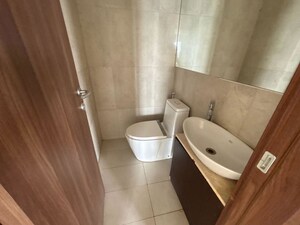 Bathroom in 4 BHK Apartment at Panchshil Eon Waterfront II, Kharadi – for Rent