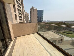 Balcony in 4 BHK Apartment at Panchshil Eon Waterfront II, Kharadi – for Rent