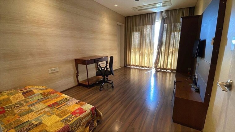 Bedroom, panchshil-eon-waterfront-ii 4 Bedroom 4100 Sq.Ft. Apartment In Kharadi Pune 10323097