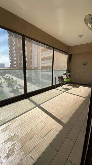 Balcony in 4 BHK Apartment at Panchshil Eon Waterfront II, Kharadi – for Rent