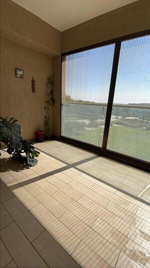 Balcony in 4 BHK Apartment at Panchshil Eon Waterfront II, Kharadi – for Rent