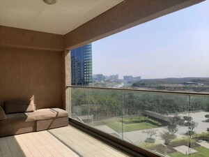 Balcony in 4 BHK Apartment at Panchshil Eon Waterfront I, Kharadi – for Rent