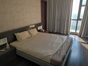 Bedroom in 4 BHK Apartment at Panchshil Eon Waterfront I, Kharadi – for Rent