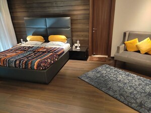 Bedroom in 4 BHK Apartment at Panchshil Eon Waterfront I, Kharadi – for Rent