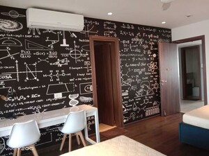 Study Room in 4 BHK Apartment at Panchshil Eon Waterfront I, Kharadi – for Rent