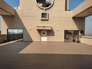 Terrace in 4 BHK Apartment at Panchshil Eon Waterfront I, Kharadi – for Rent