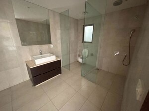 Bathroom in 4 BHK Apartment at Panchshil Eon Waterfront II, Kharadi – for Rent