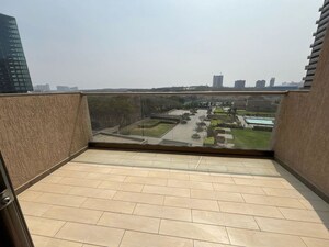 Balcony in 4 BHK Apartment at Panchshil Eon Waterfront II, Kharadi – for Rent