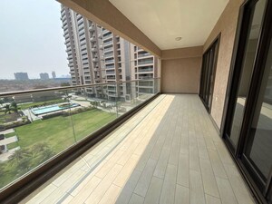 Balcony in 4 BHK Apartment at Panchshil Eon Waterfront II, Kharadi – for Rent