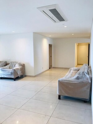 Living Room in 4 BHK Apartment at Panchshil Eon Waterfront I, Kharadi – for Rent