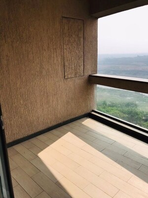 Balcony in 4 BHK Apartment at Panchshil Eon Waterfront I, Kharadi – for Rent