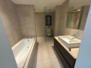 Bathroom in 4 BHK Apartment at Panchshil Eon Waterfront II, Kharadi – for Rent