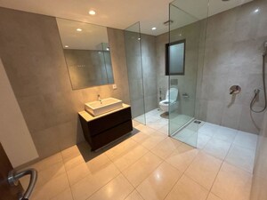 Bathroom in 4 BHK Apartment at Panchshil Eon Waterfront II, Kharadi – for Rent