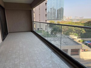 Balcony in 4 BHK Apartment at Panchshil Eon Waterfront II, Kharadi – for Rent
