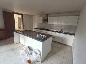 Kitchen in 4 BHK Apartment at Panchshil Eon Waterfront II, Kharadi – for Rent