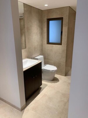 Bathroom in 4 BHK Apartment at Panchshil Eon Waterfront II, Kharadi – for Rent