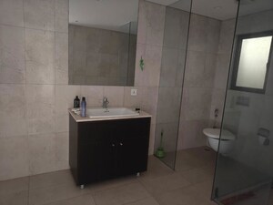 Bathroom in 4 BHK Apartment at Panchshil Eon Waterfront II, Kharadi – for Rent