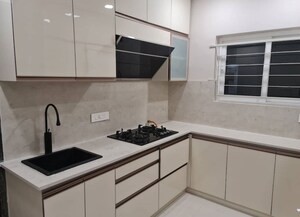 Kitchen in 1 RK Apartment at My Home Vihanga, Gachibowli – for Rent