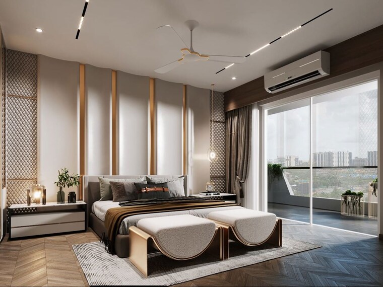 Bedroom, narsingi 2 Bedroom 1315 Sq.Ft. Apartment In Narsingi Hyderabad 10323165