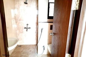 Bathroom in 2 BHK Apartment at Duville Riverdale Heights, Kharadi – for Rent